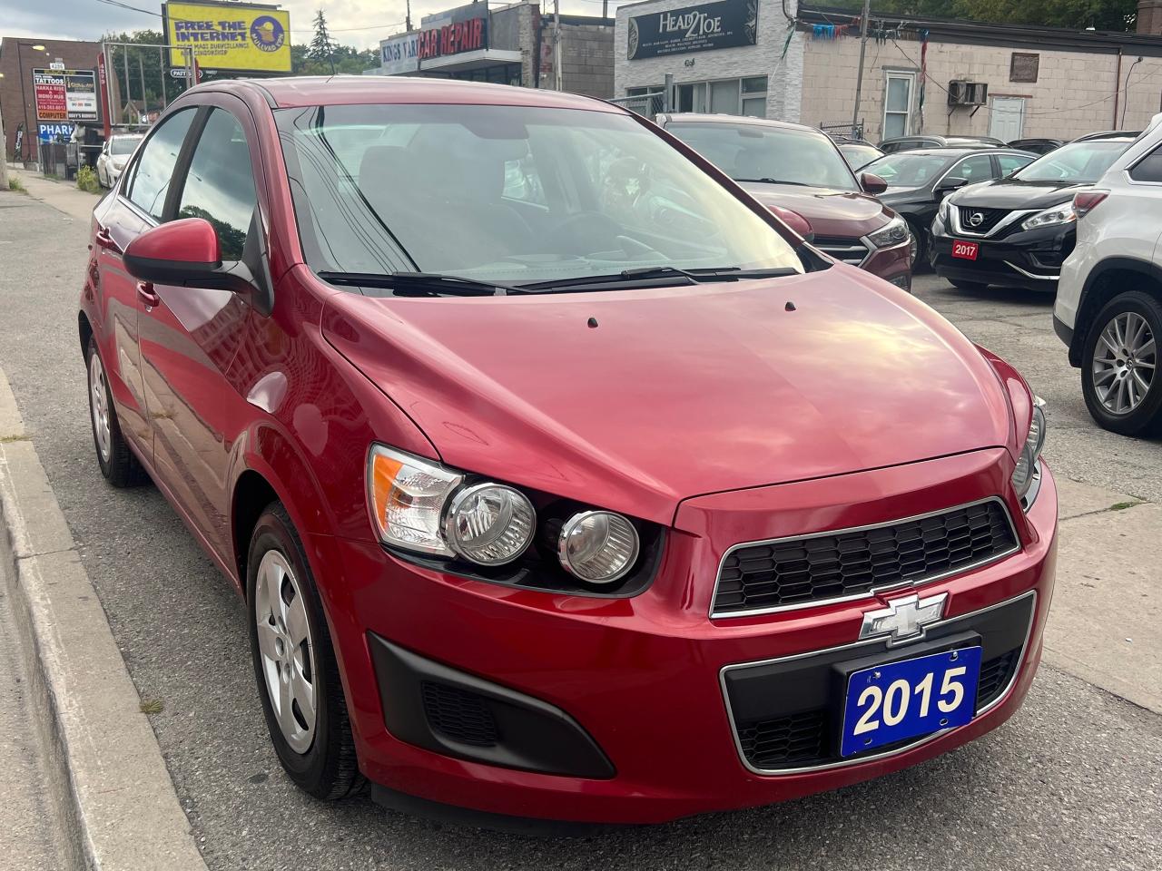Used 2015 Chevrolet Sonic LT-EXT CLEAN-BK CAM-BlUETOOTH-HEATED Seats for sale in Scarborough, ON