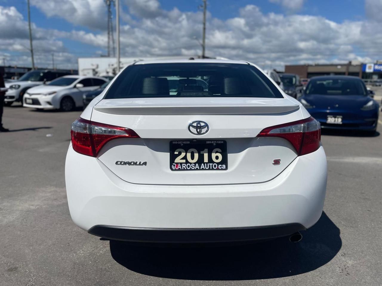 2016 Toyota Corolla AUTO ONE OWNER SAFETY NEW BRAKES LEATHER H-SEATS Photo4