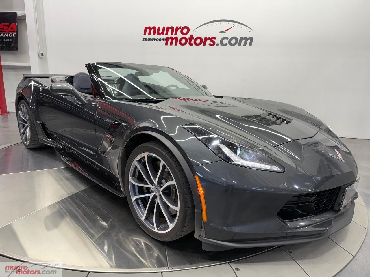 Used 2017 Chevrolet Corvette GRAND SPORT CONVERTIBLE 3LT for sale in Brantford, ON