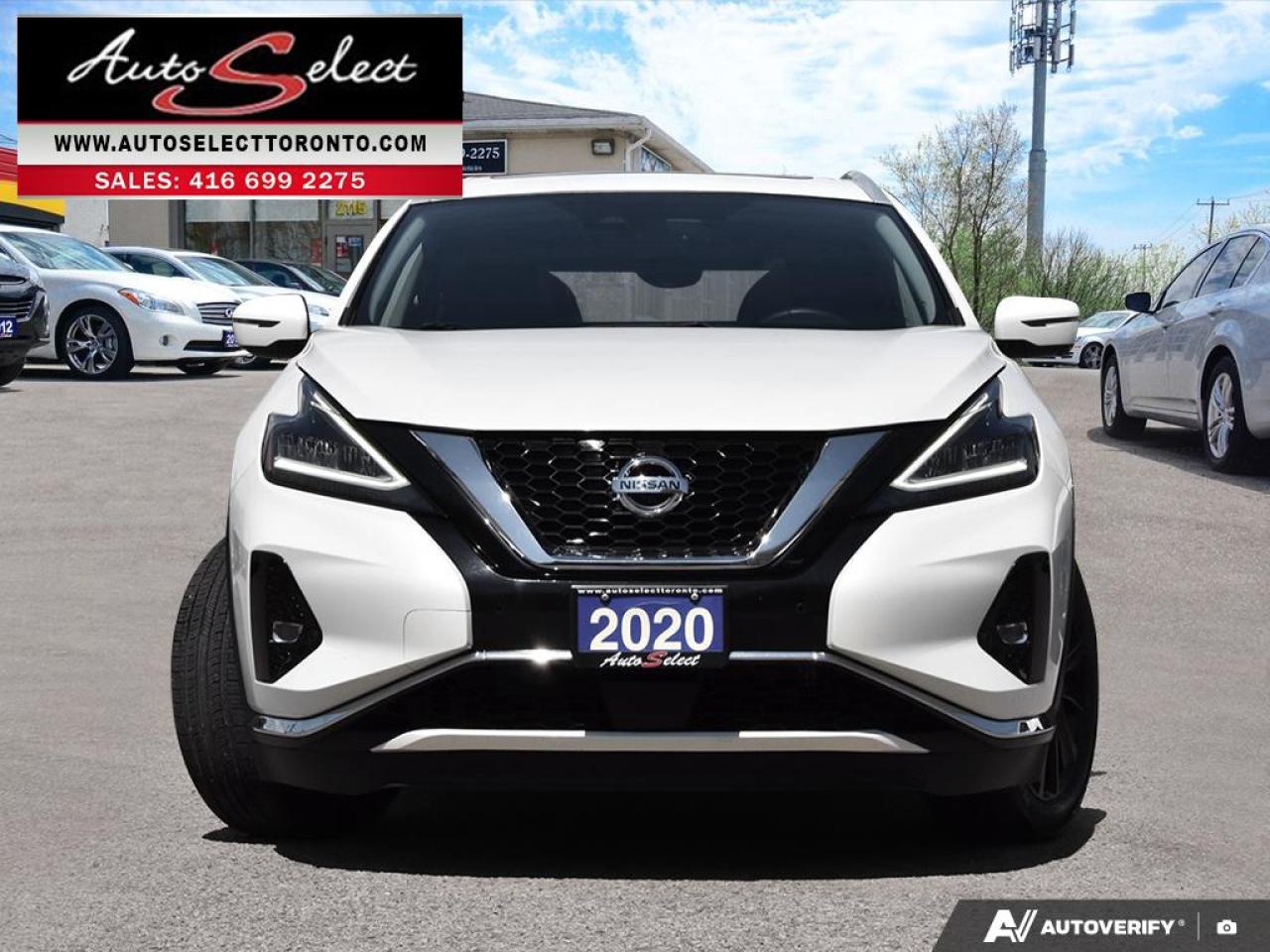 2020 Nissan Murano AWD - Apple Carplay - Platinum Model -Clean Carfax Photo