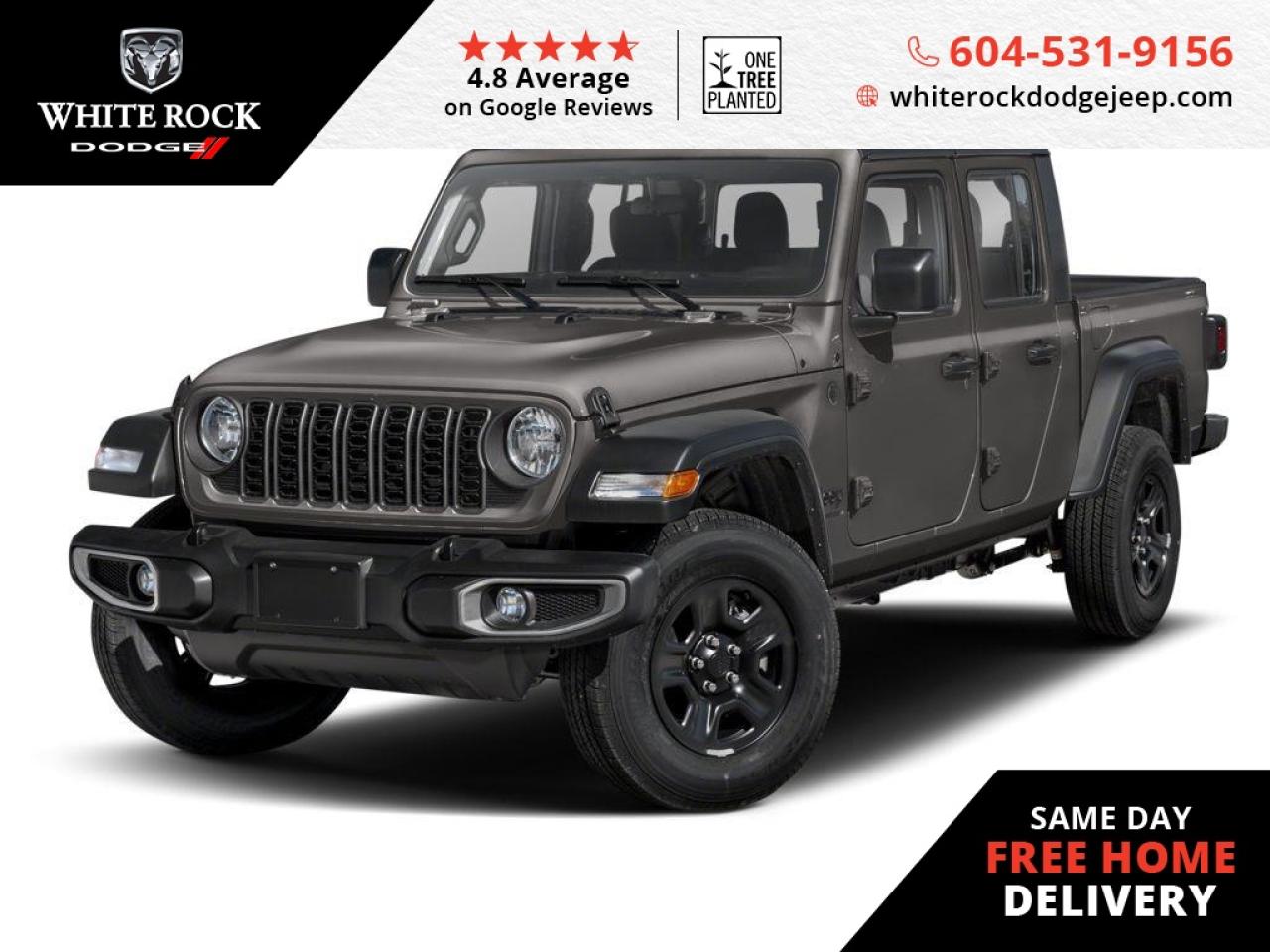 New 2025 Jeep Gladiator Sport S for sale in Surrey, BC