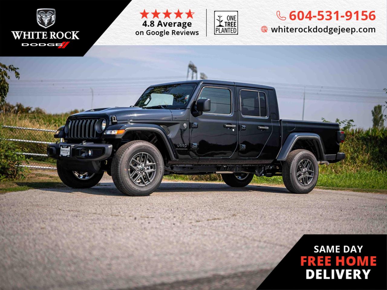 New 2025 Jeep Gladiator Sport S for sale in Surrey, BC
