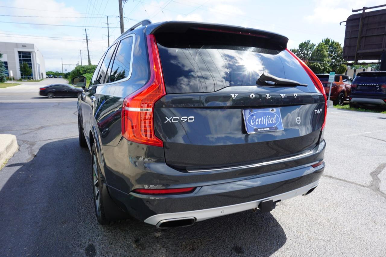 2017 Volvo XC90 T6 MOMENTUM AWD CERTIFIED *1 OWNER* CAMERA NAV BLUETOOTH LEATHER HEATED SEATS PANO ROOF CRUISE ALLOYS - Photo #5