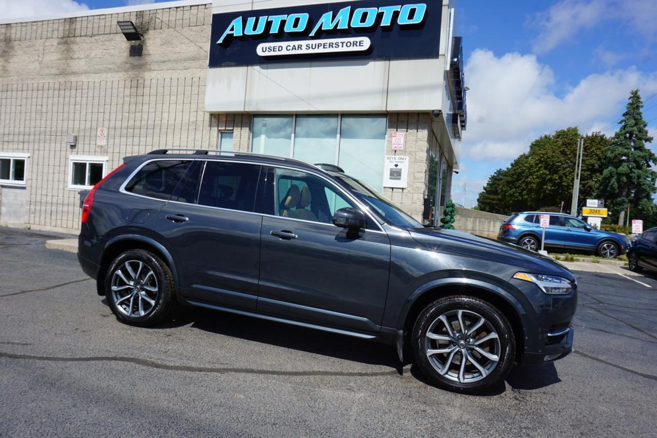 Used 2017 Volvo XC90 T6 MOMENTUM AWD CERTIFIED *1 OWNER* CAMERA NAV BLUETOOTH LEATHER HEATED SEATS PANO ROOF CRUISE ALLOYS for sale in Burlington, ON
