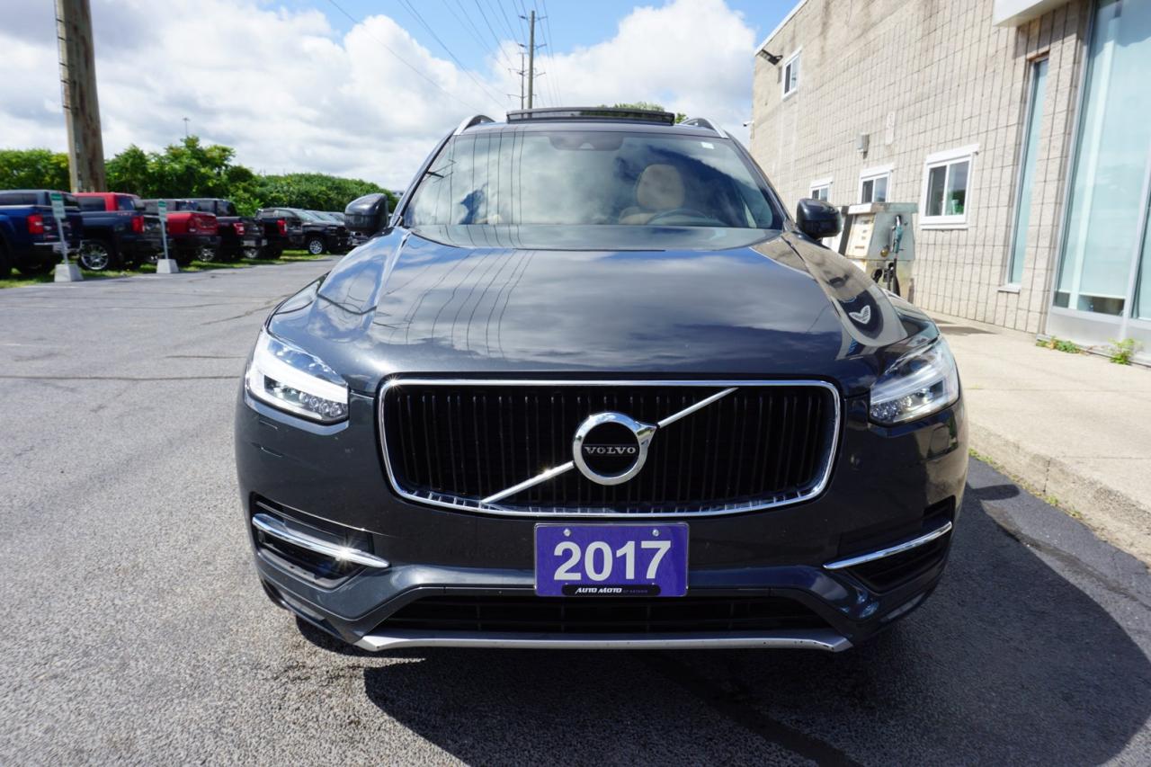2017 Volvo XC90 T6 MOMENTUM AWD CERTIFIED *1 OWNER* CAMERA NAV BLUETOOTH LEATHER HEATED SEATS PANO ROOF CRUISE ALLOYS - Photo #2