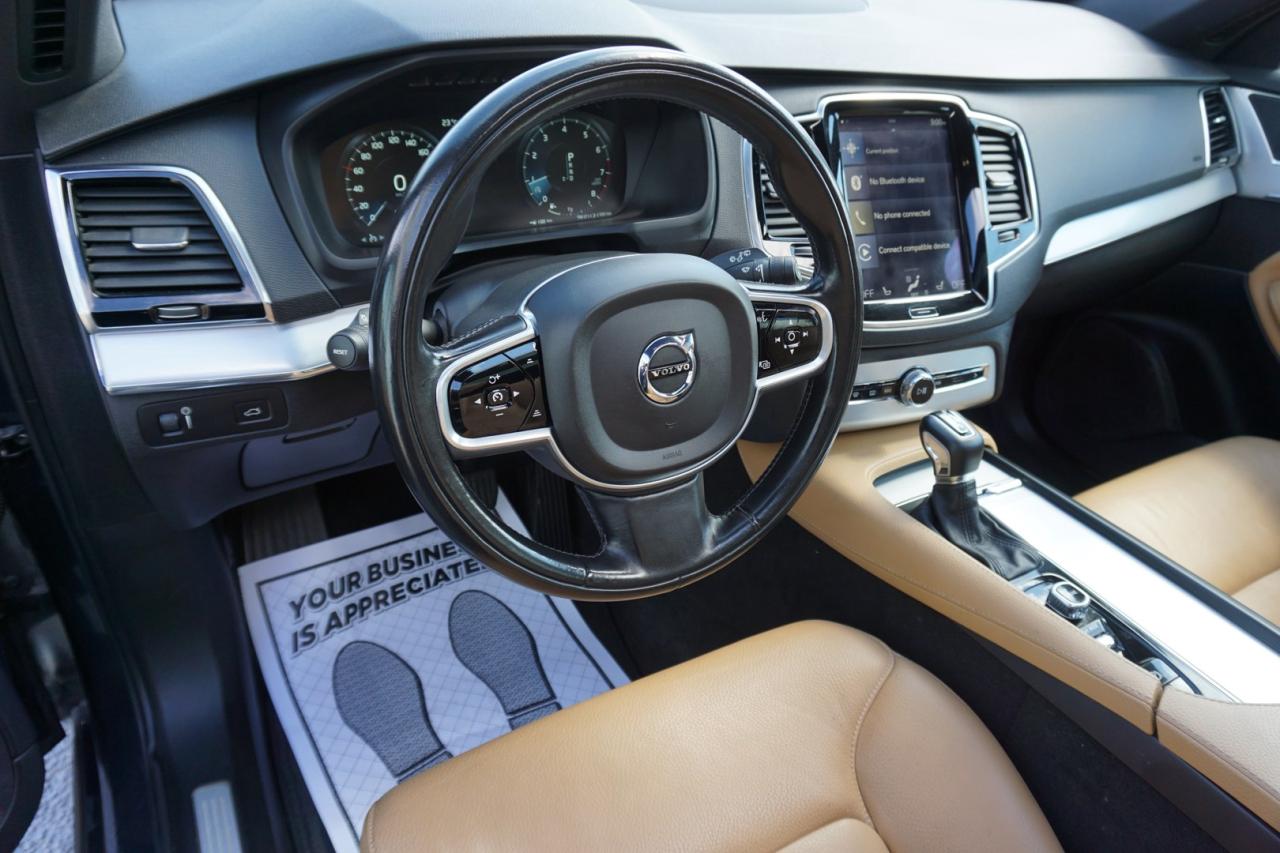 2017 Volvo XC90 T6 MOMENTUM AWD CERTIFIED *1 OWNER* CAMERA NAV BLUETOOTH LEATHER HEATED SEATS PANO ROOF CRUISE ALLOYS - Photo #9