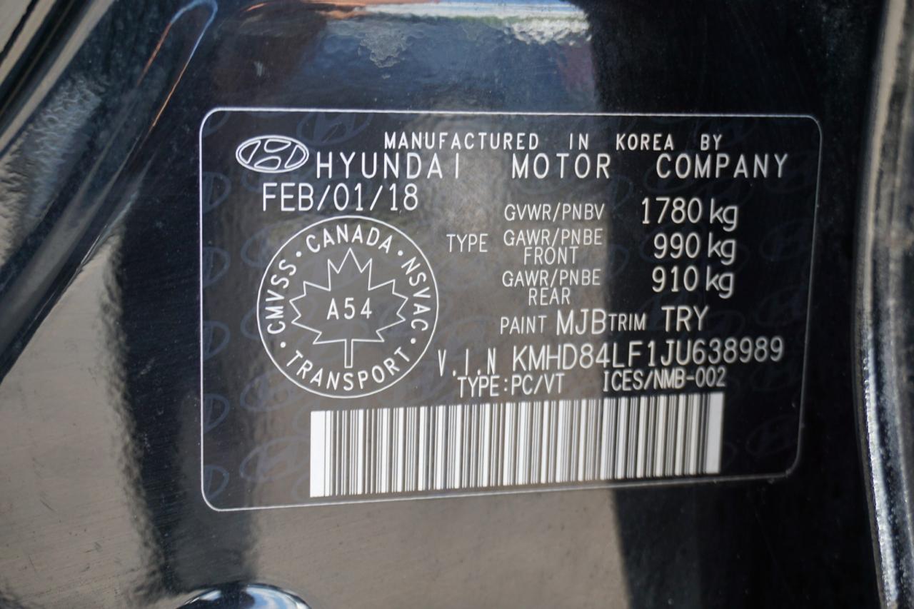 2018 Hyundai Elantra SEL CERTIFIED *ACCIDENT FREE* CAMERA BLUETOOTH HEATED SEATS SUNROOF CRUISE ALLOYS - Photo #36