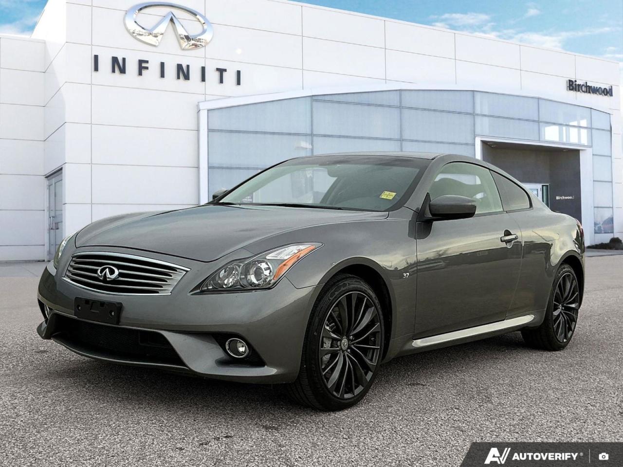 Used 2014 Infiniti Q60 Coupe Accident Free | Low KMS for sale in Winnipeg, MB