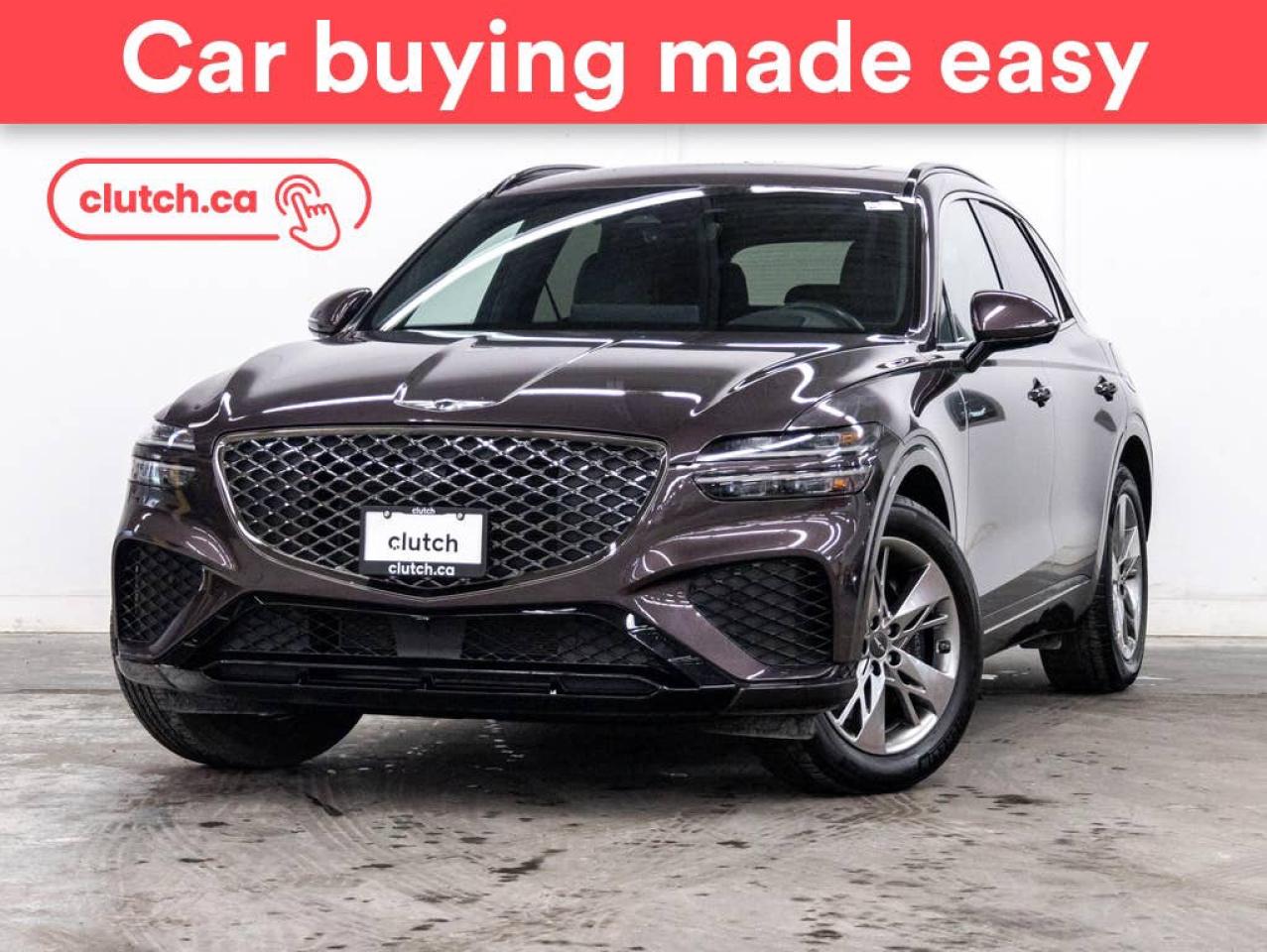 Used 2023 Genesis GV70 2.5T Prestige AWD w/Apple CarPlay & Android Auto, Heated Front Seats, Backup Cam for sale in Toronto, ON
