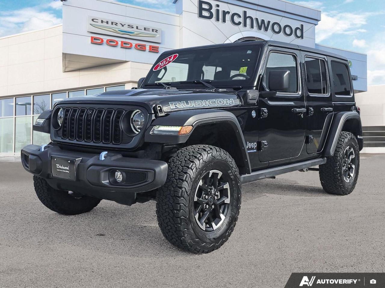 Used 2024 Jeep Wrangler 4xe Rubicon | Local | Off-Road Cam | 12.3