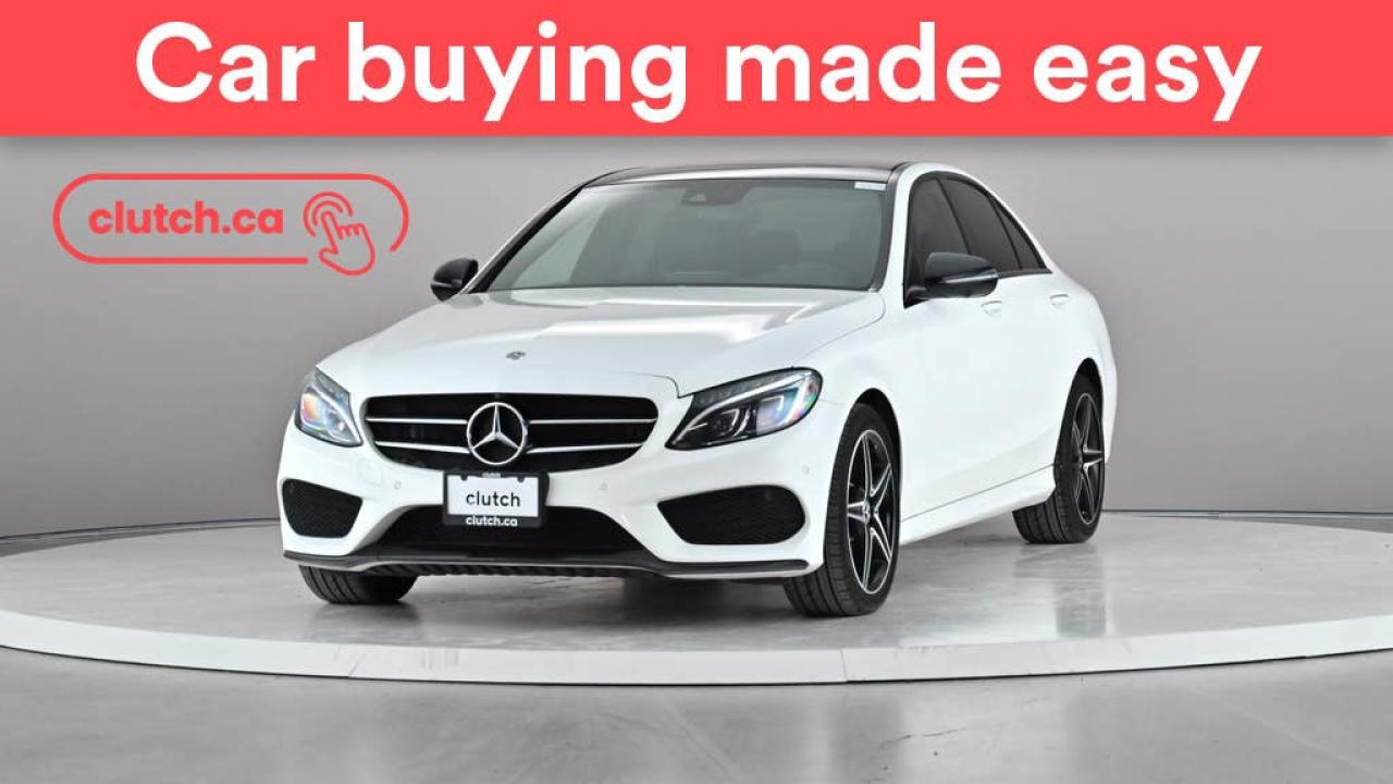 Used 2018 Mercedes-Benz C-Class C 300 4Matic AWD w/ Nav, Heated Front Seats, Rearview Cam for sale in Toronto, ON