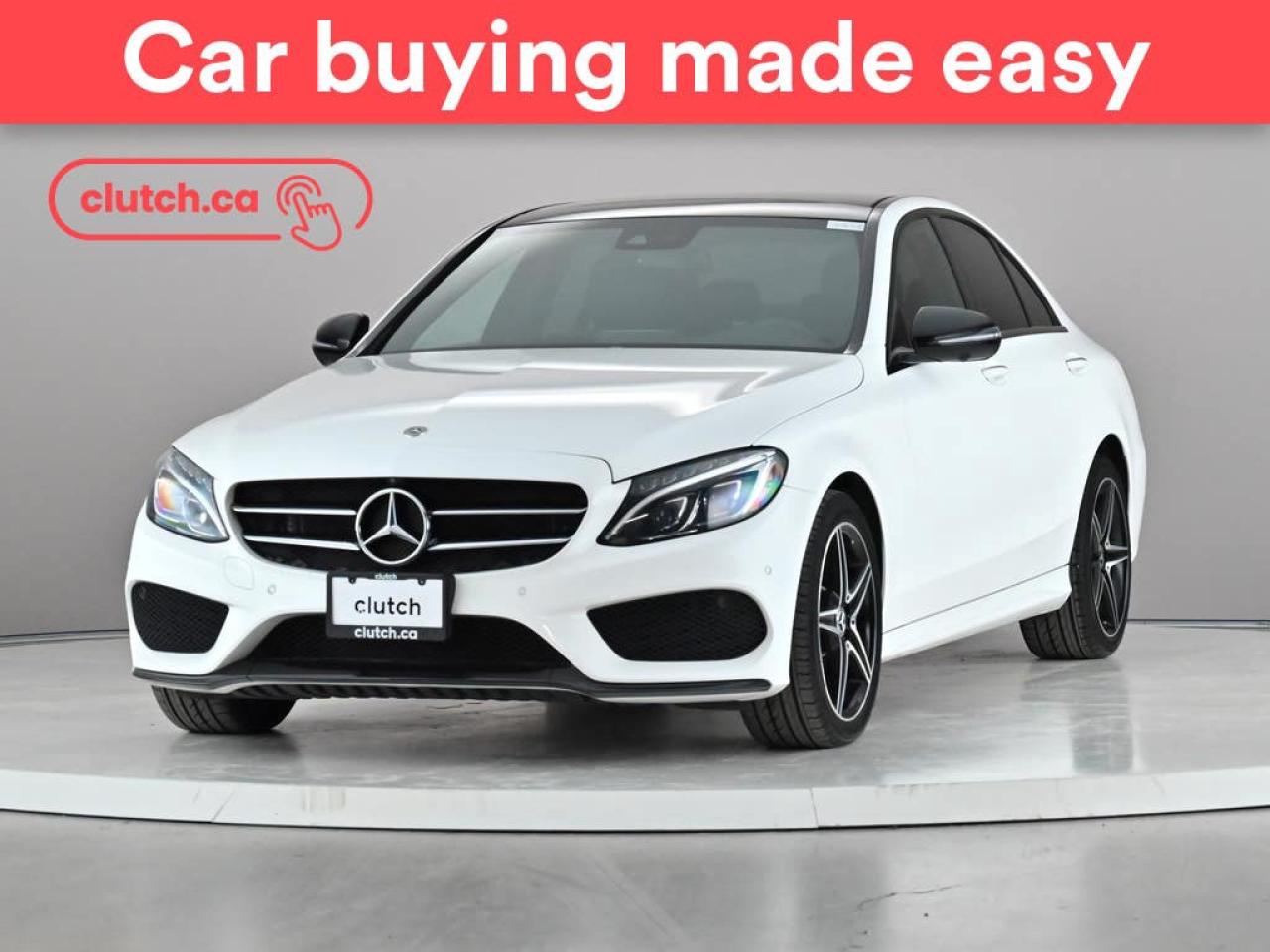 Used 2018 Mercedes-Benz C-Class C 300 4Matic AWD w/ Nav, Heated Front Seats, Rearview Cam for sale in Toronto, ON