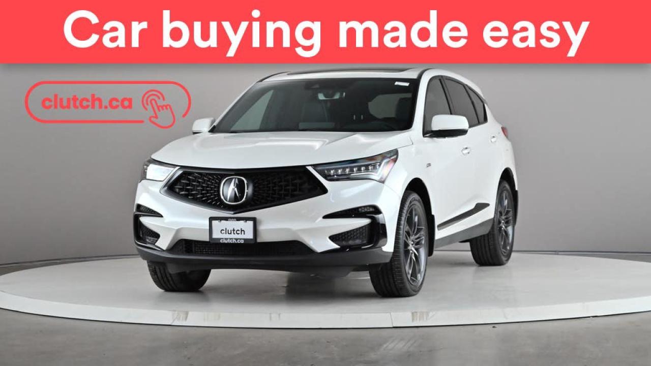 Used 2019 Acura RDX A-Spec SH-AWD w/ Apple CarPlay, Heated Front Seats, Rearview Cam for sale in Toronto, ON