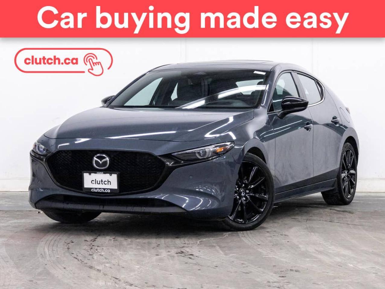 Used 2024 Mazda MAZDA3 Sport GT w/Turbo AWD w/ Apple CarPlay & Android Auto, Power Moonroof, Heated Front Seats for sale in Toronto, ON