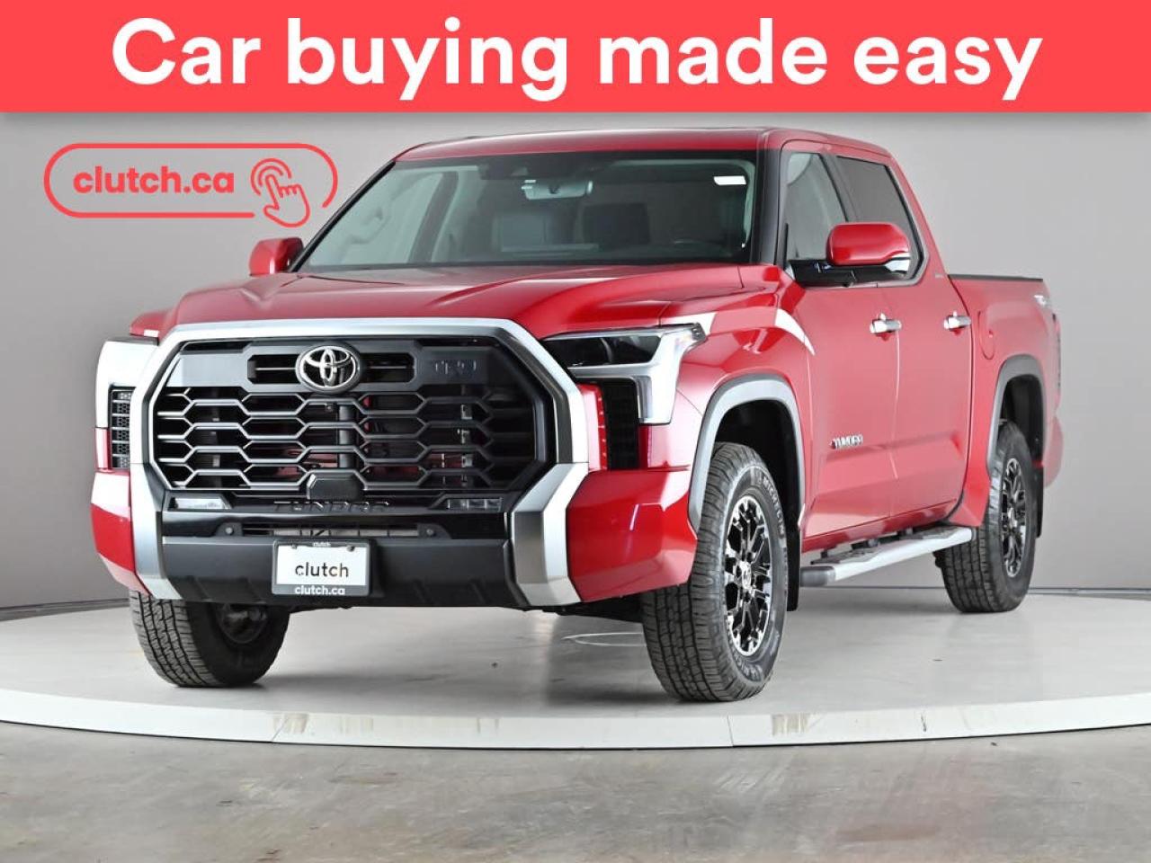Used 2024 Toyota Tundra Limited CrewMax 6 1/2 ft 4x4 w/ Apple CarPlay, Heated Front Seats, Rearview Cam for sale in Toronto, ON