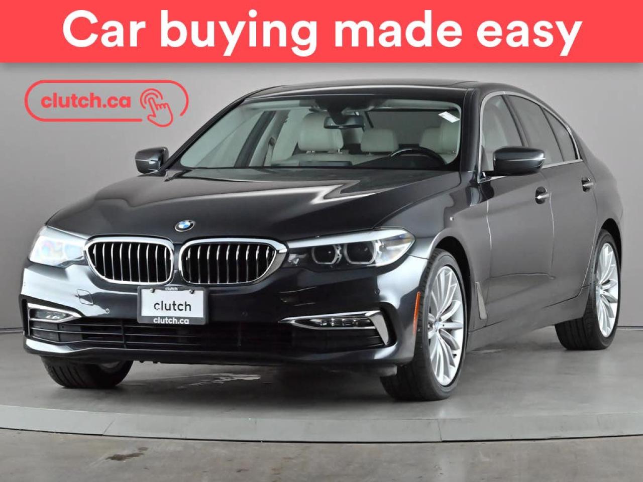 Used 2017 BMW 5 Series 530i xDrive w/ Apple CarPlay, Heated Front Seats, Rearview Cam for sale in Toronto, ON