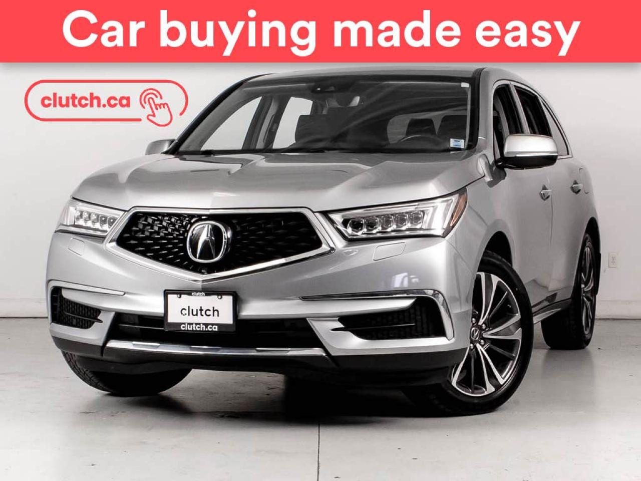 Used 2020 Acura MDX Tech Plus SH-AWD w/ Apple CarPlay & Android Auto, Rearview Cam, Bluetooth for sale in Bedford, NS