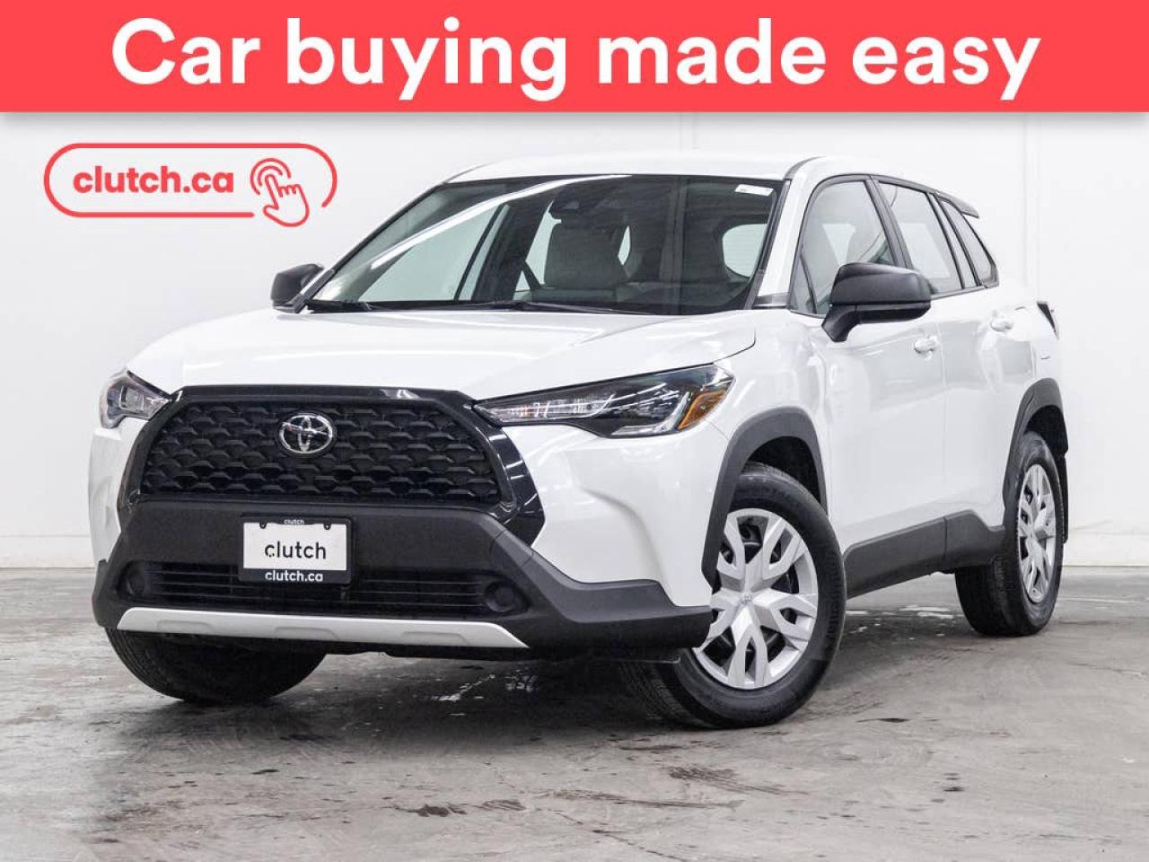 Used 2022 Toyota Corolla Cross L AWD w/ Apple CarPlay & Android Auto, Heated Front Seats, Rearview Cam for sale in Toronto, ON