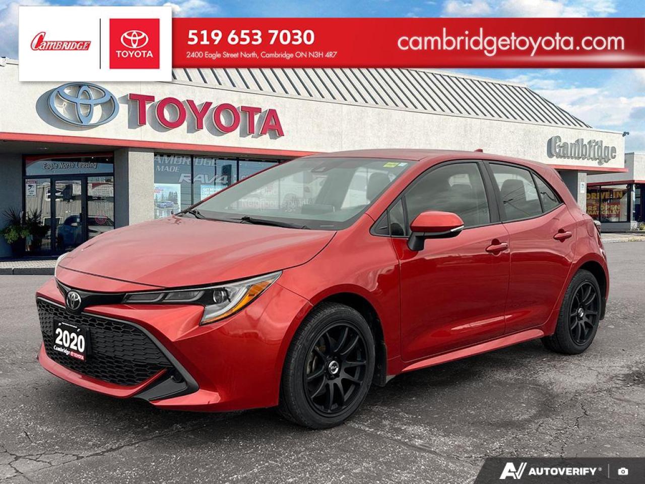 Used 2020 Toyota Corolla Hatchback for sale in Cambridge, ON