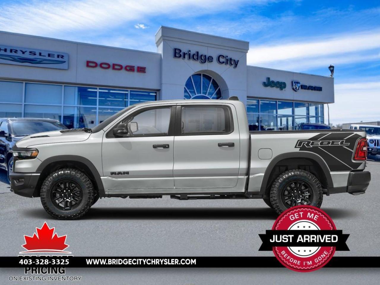 Used 2025 RAM 1500 Rebel -  Navigation -  Apple CarPlay for sale in Lethbridge, AB