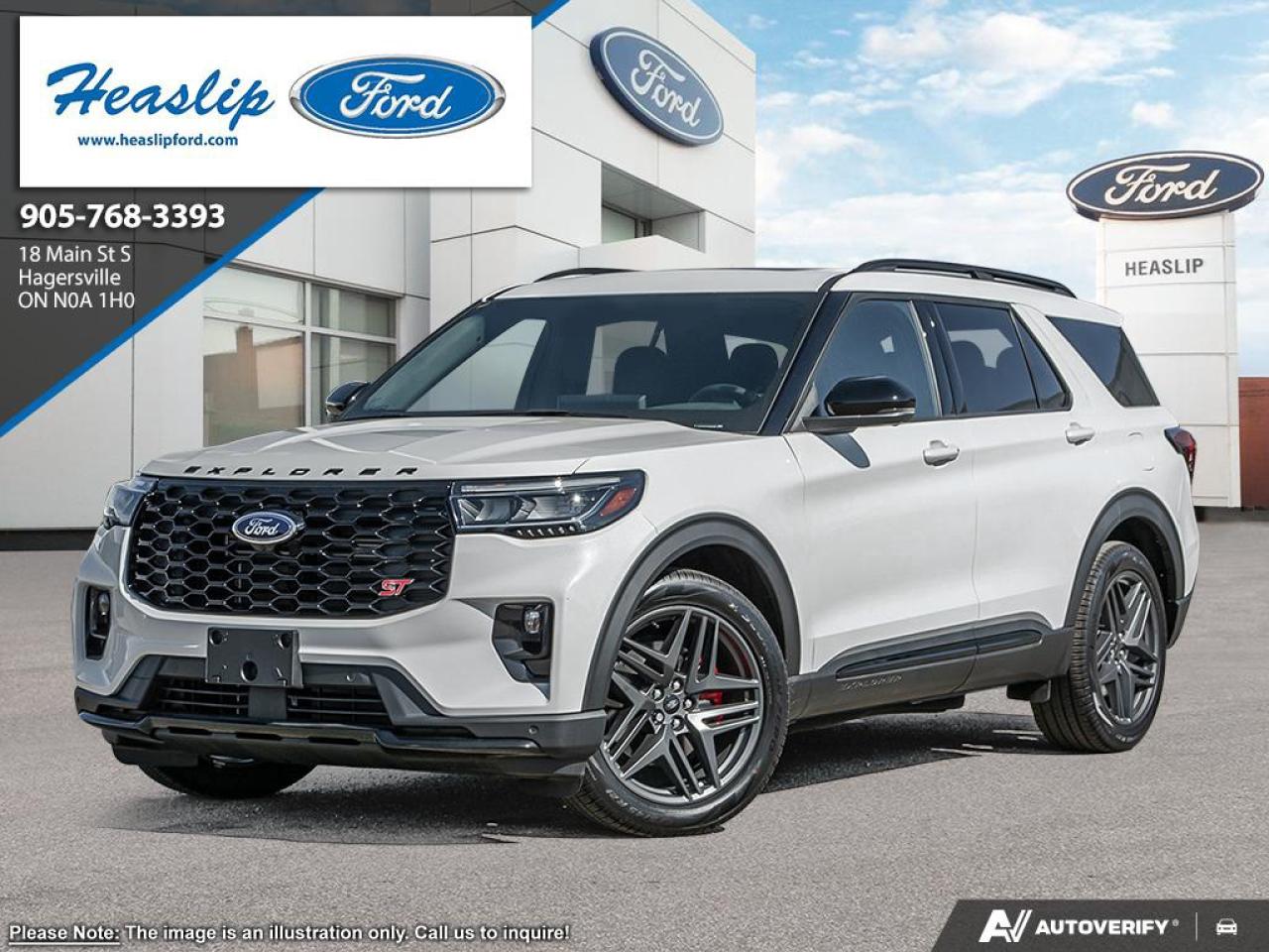 New 2026 Ford Explorer ST for sale in Hagersville, ON