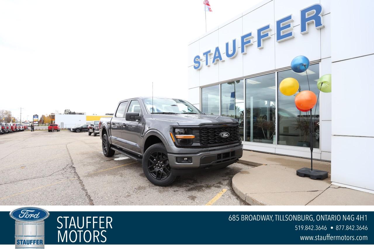 New 2025 Ford F-150 STX 4WD SuperCrew 5.5' Box for sale in Tillsonburg, ON
