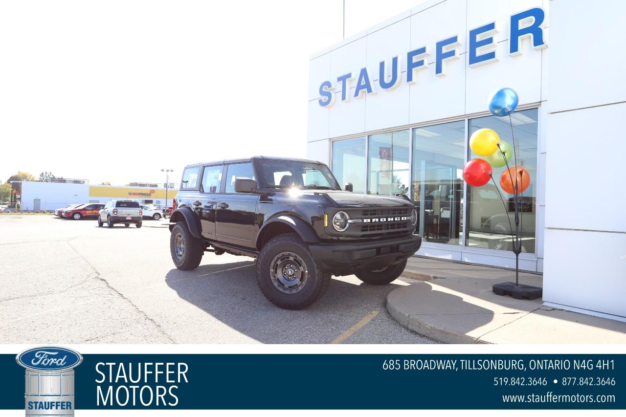 New 2025 Ford Bronco Base 4 Door 4x4 for sale in Tillsonburg, ON