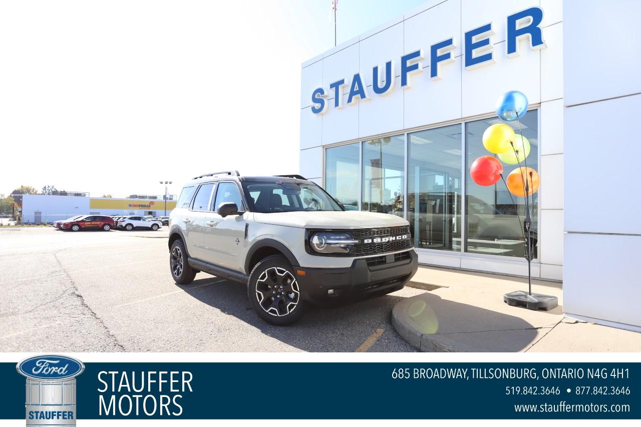 New 2025 Ford Bronco Sport Outer Banks 4X4 for sale in Tillsonburg, ON