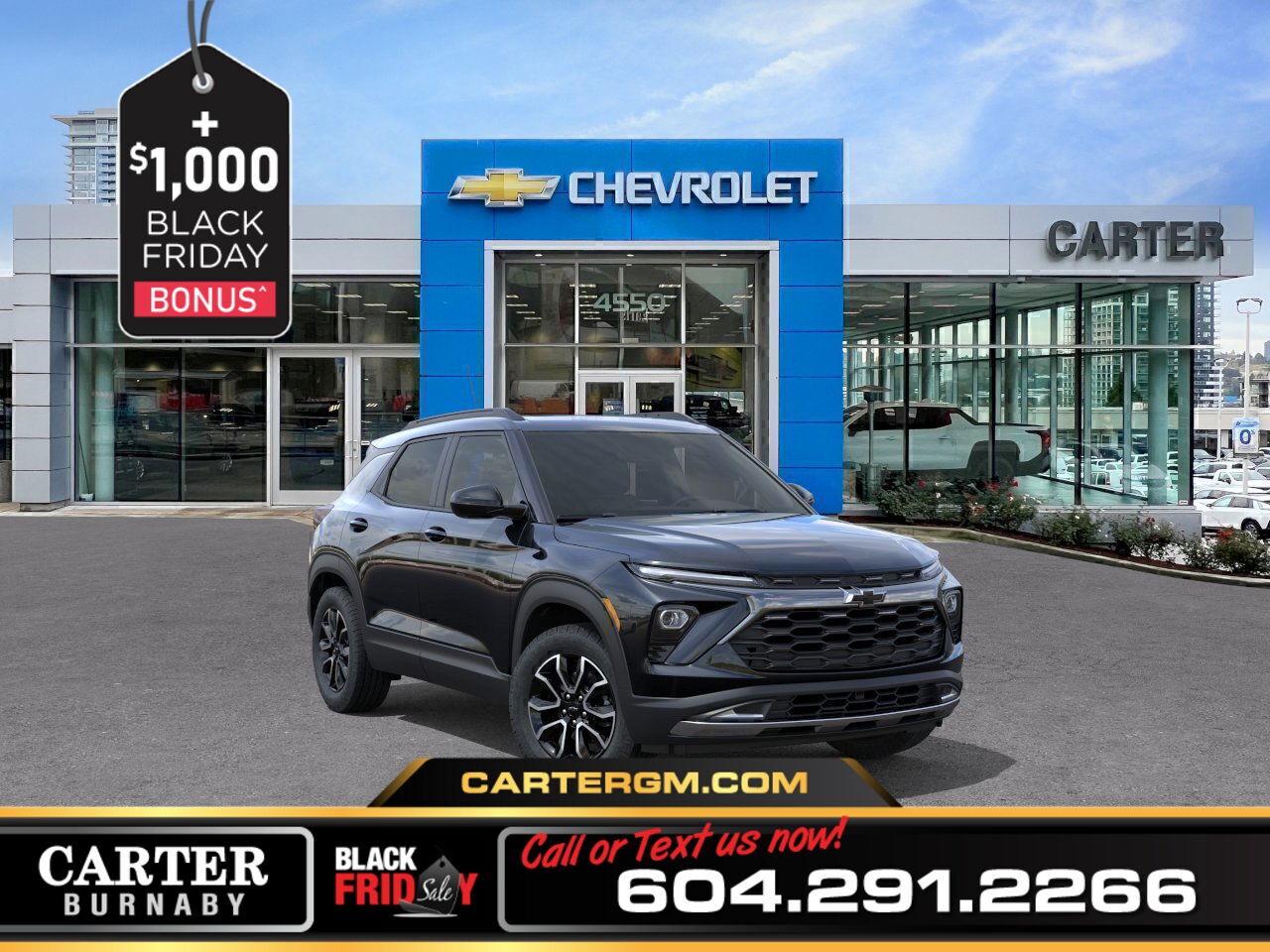 New 2026 Chevrolet TrailBlazer ACTIV AWD | PANO SUNROOF/POWER SEAT/HD REAR CAMERA for sale in Burnaby, BC