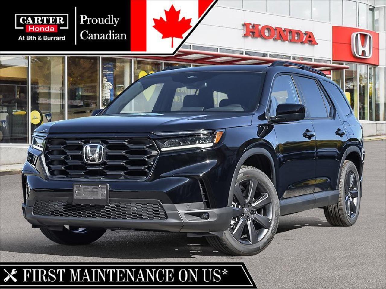 New 2025 Honda Pilot Sport | 20-Inch Wheels, Tri-Zone Climate for sale in Vancouver, BC