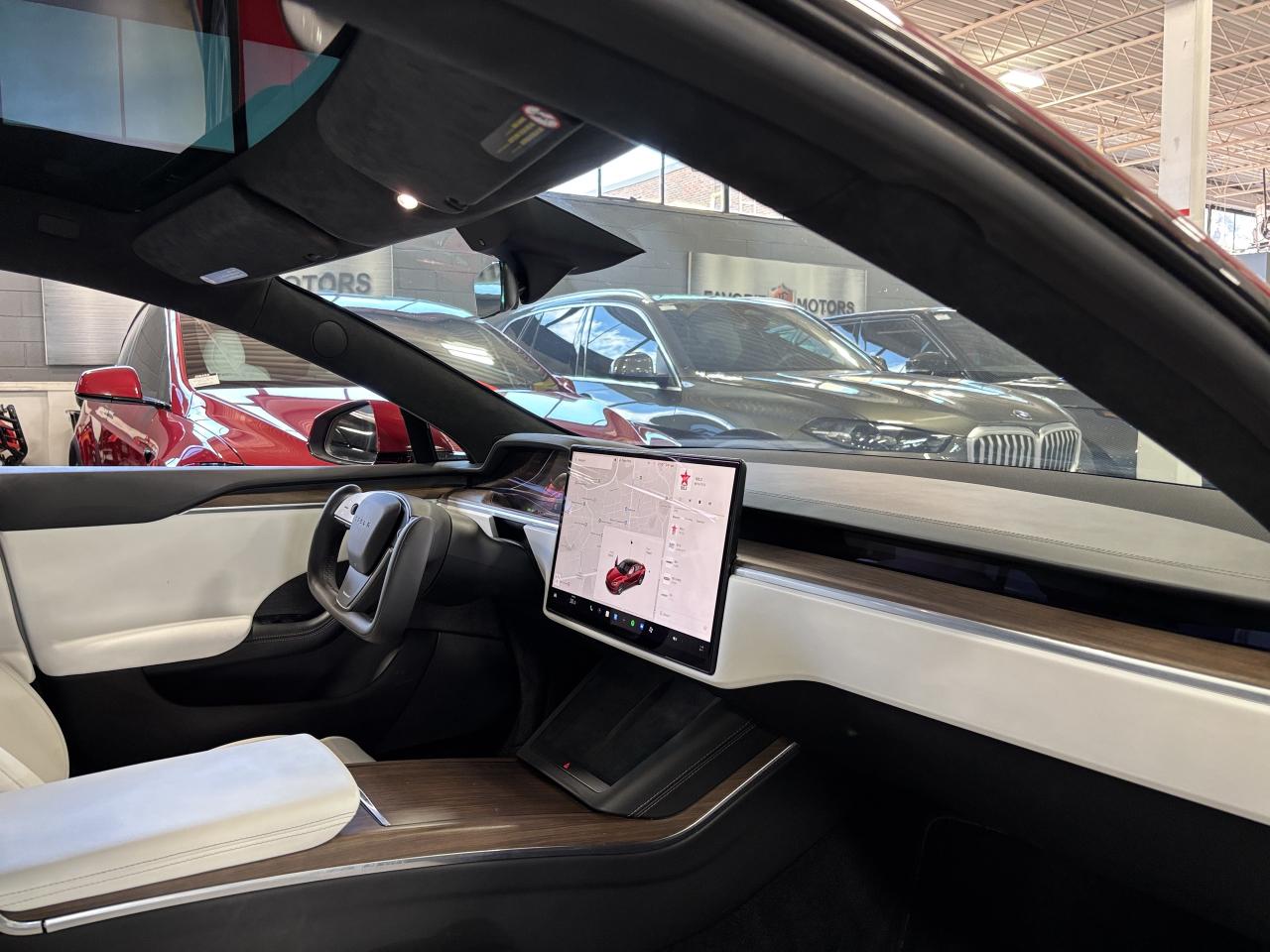 2022 Tesla Model S AWD|ENHANCEDAUTOPILOT|NAV|WHITELEATHER|INSANEMODE| - Photo #17