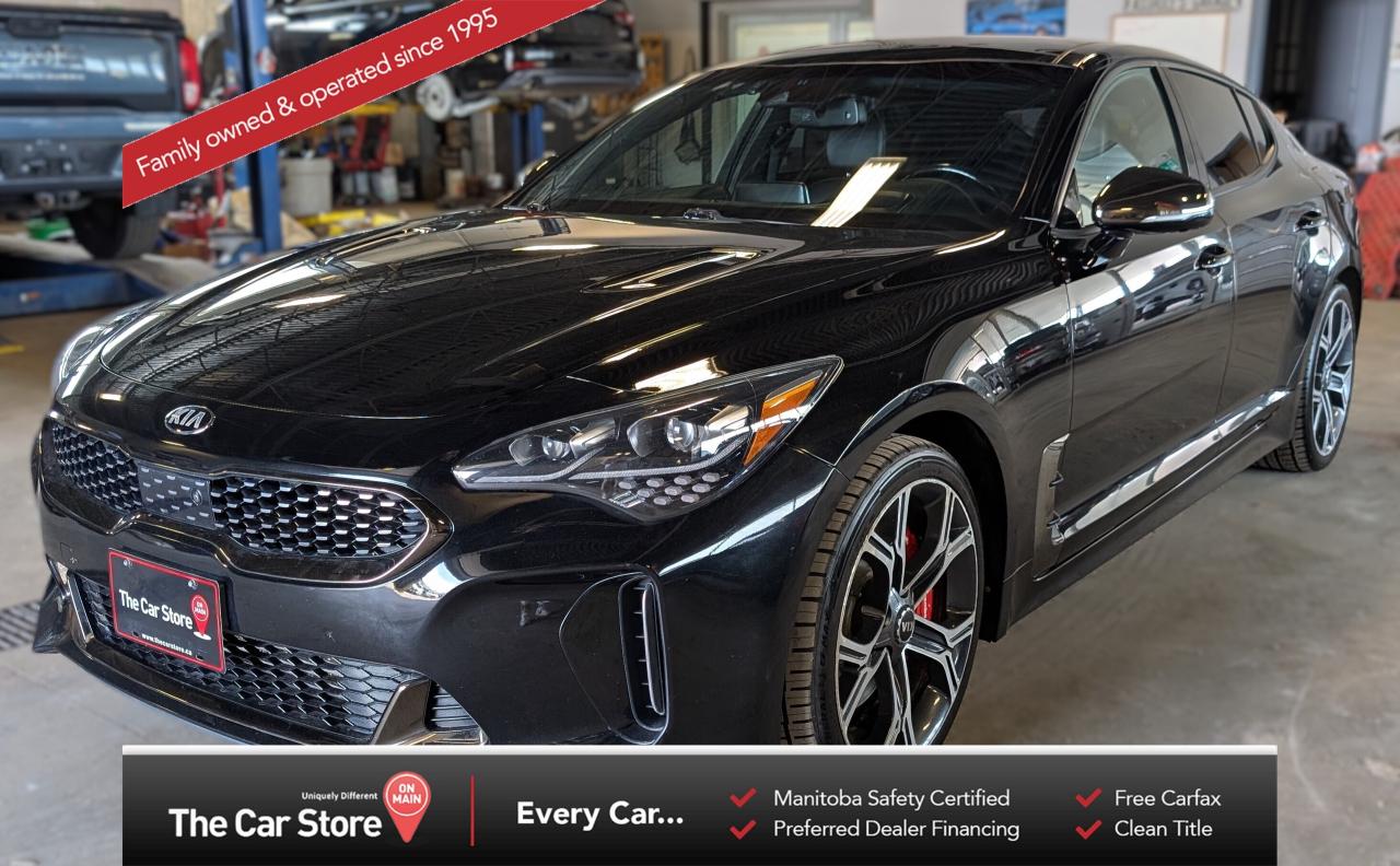 Used 2018 Kia Stinger GT2  LIMITED 3.3T AWD LOCAL Mb Car, NO ACCIDENTS, for sale in Winnipeg, MB