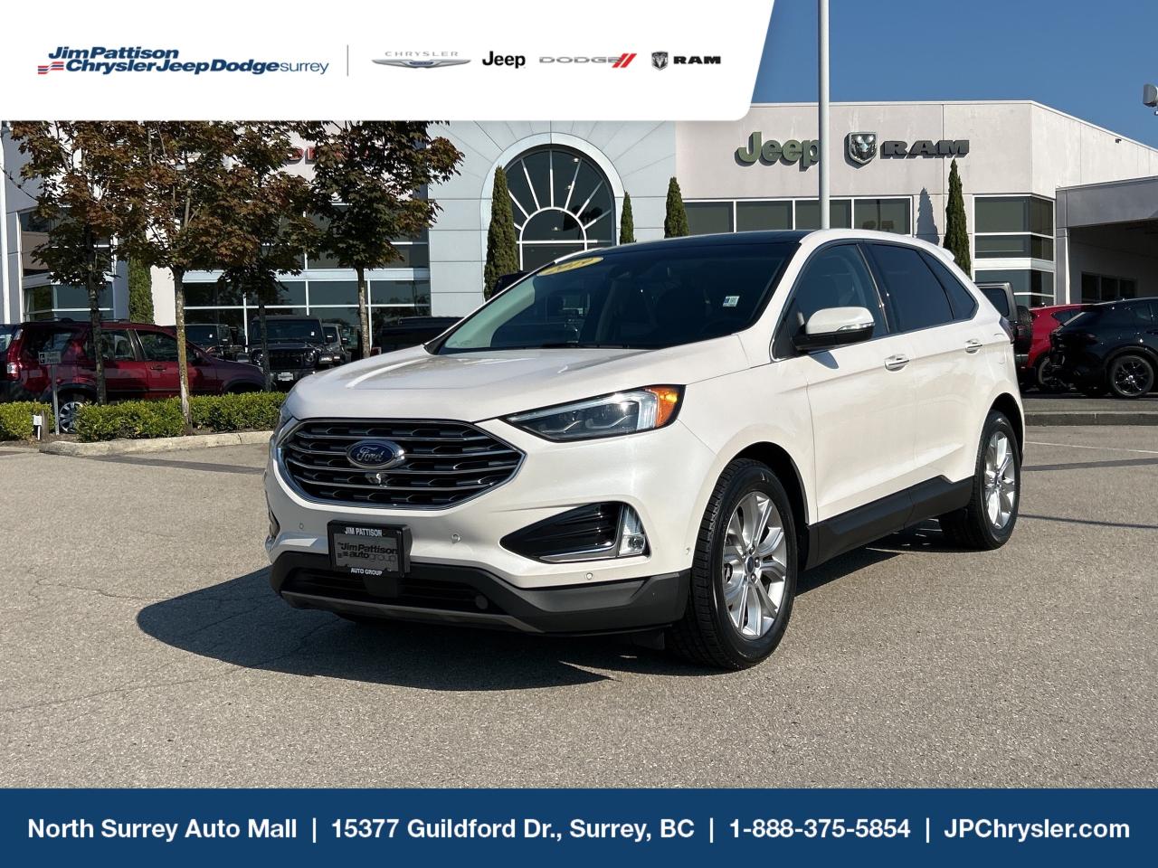 Used 2019 Ford Edge | Fully Loaded | Cooled Front Seats | AWD for sale in Surrey, BC