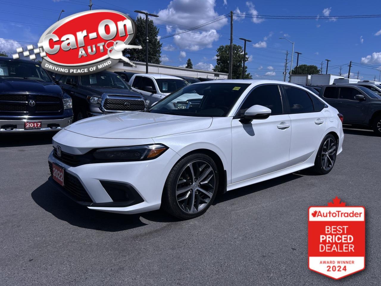 Used 2022 Honda Civic TOURING | HTD LEATHER |SUNROOF | REMOTE START |NAV for sale in Ottawa, ON