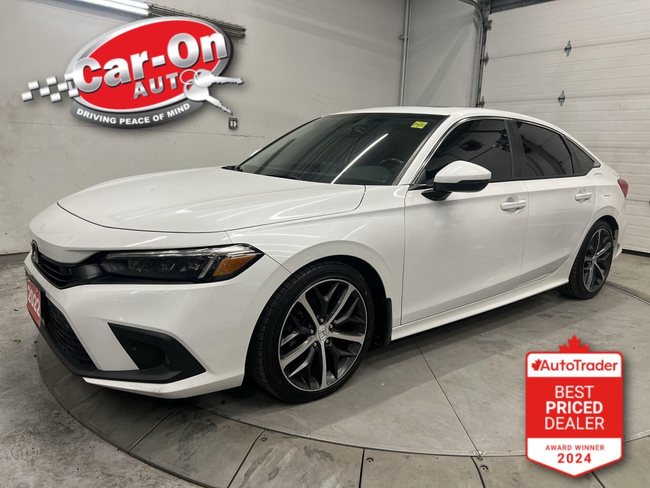 Used 2022 Honda Civic TOURING | HTD LEATHER |SUNROOF | REMOTE START |NAV for sale in Ottawa, ON