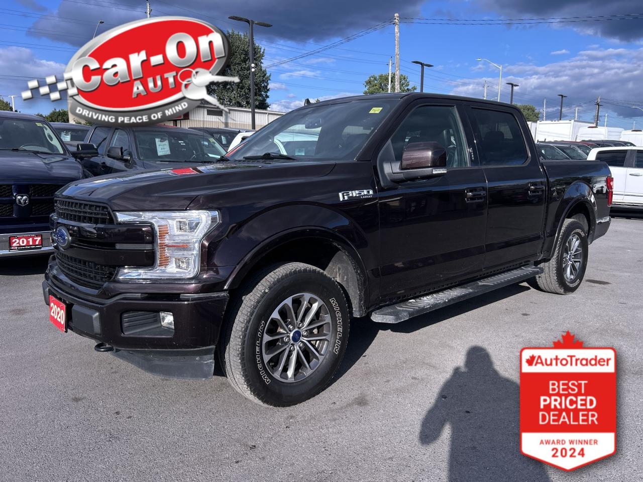 Used 2020 Ford F-150 LARIAT SPORT 4X4 | COOLED LEATHER | CREW | CARPLAY for sale in Ottawa, ON