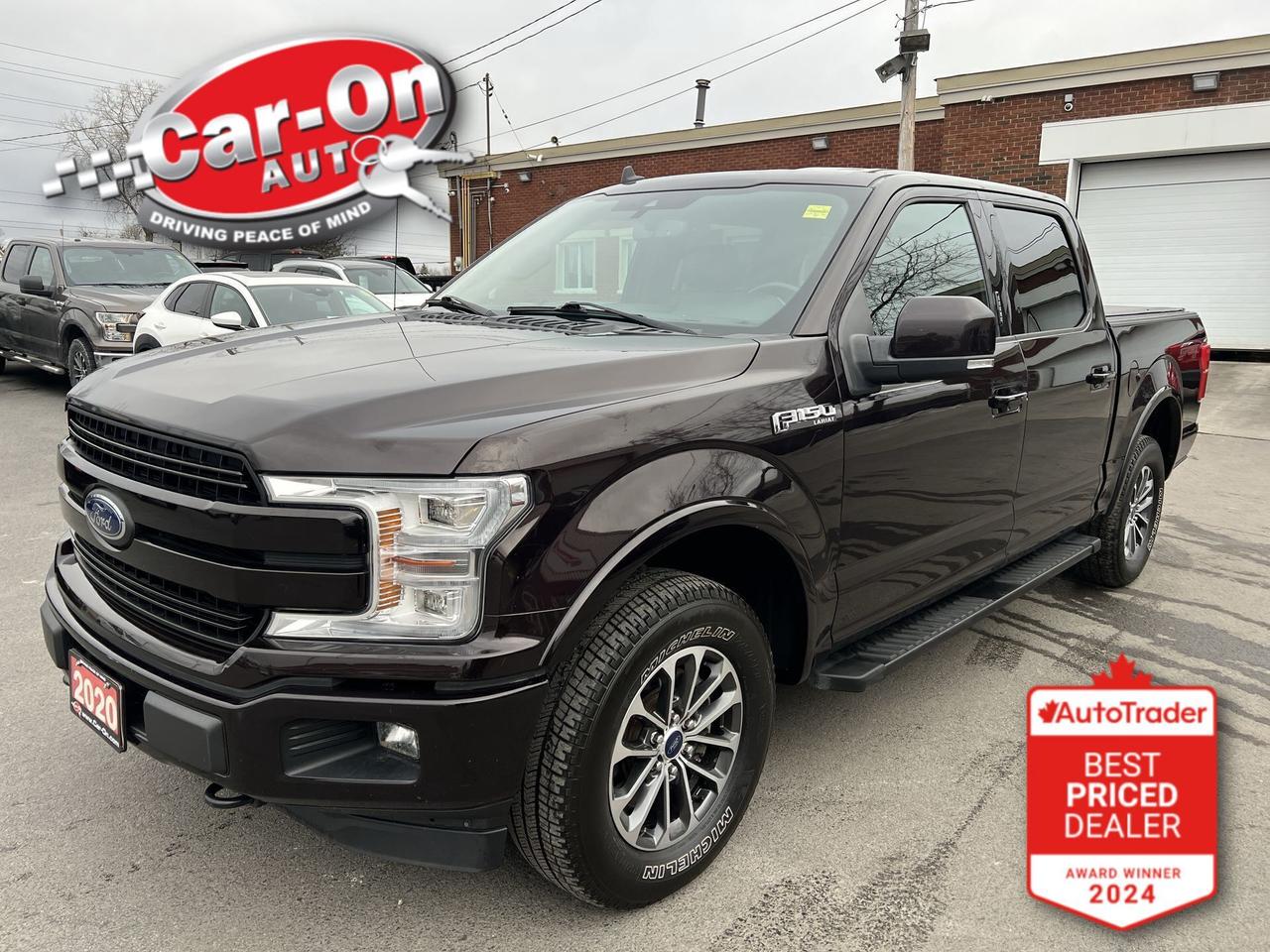 2020 Ford F-150 LARIAT SPORT 4X4 | COOLED LEATHER | CREW | CARPLAY Photo