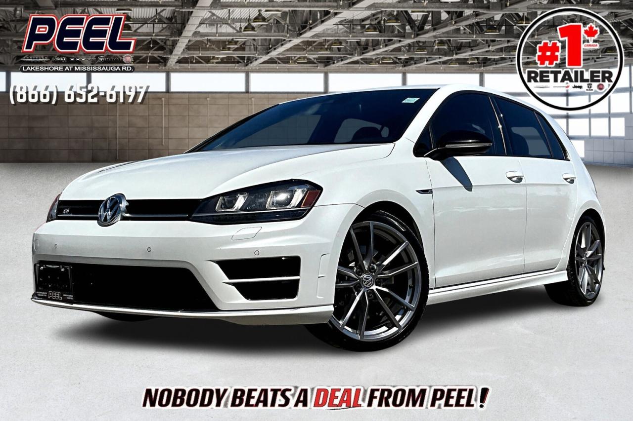 Used 2016 Volkswagen Golf R DSG | Heated Leather | NAV | CERTIFIED | AWD for sale in Mississauga, ON
