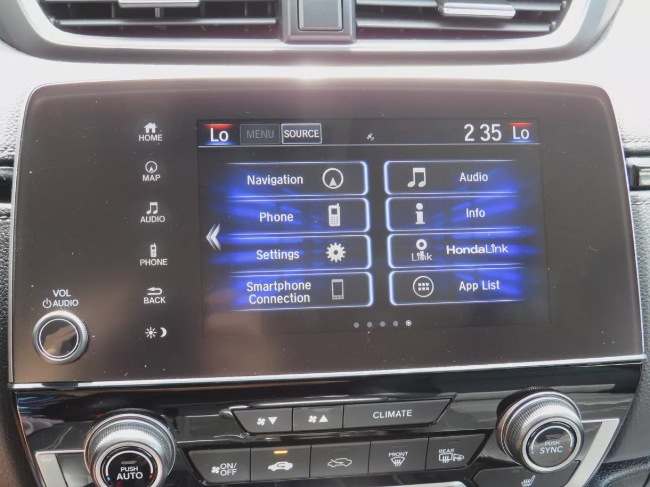 2019 Honda CR-V Touring (**LOW KM!!**CLEAN TITLE/NO ACCIDENTS!!**SAFETY/CERTIFIED!!**AWD**ALLOY RIMS**LEATHER**SUNROOF**NAVIGATION**BLIND SPOT MONITORING**REVERSE CAMERA**DIGITAL TOUCHSCREEN**HEATED SEATS**REAR PRIVACY COVER**CRUISE CONTROL**BLUETOOTH**) Photo