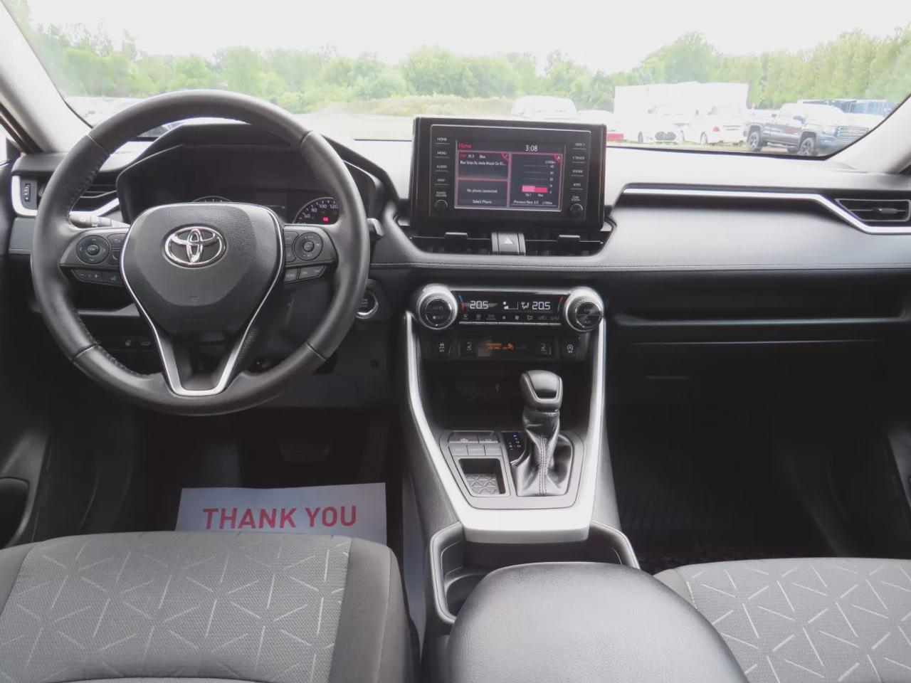 2021 Toyota RAV4 XLE  | Very Low Km | Clean Title | No Accidents | Safety Certified | Sunroof | Alloy Rims | Power Seats | Leather Wrapped Steering Wheel | Power Tailgate | Rear Cargo Mat | Rear Privacy Cover | Custom Toyota Floor Mats | Bluetooth | Cruise Control Photo4
