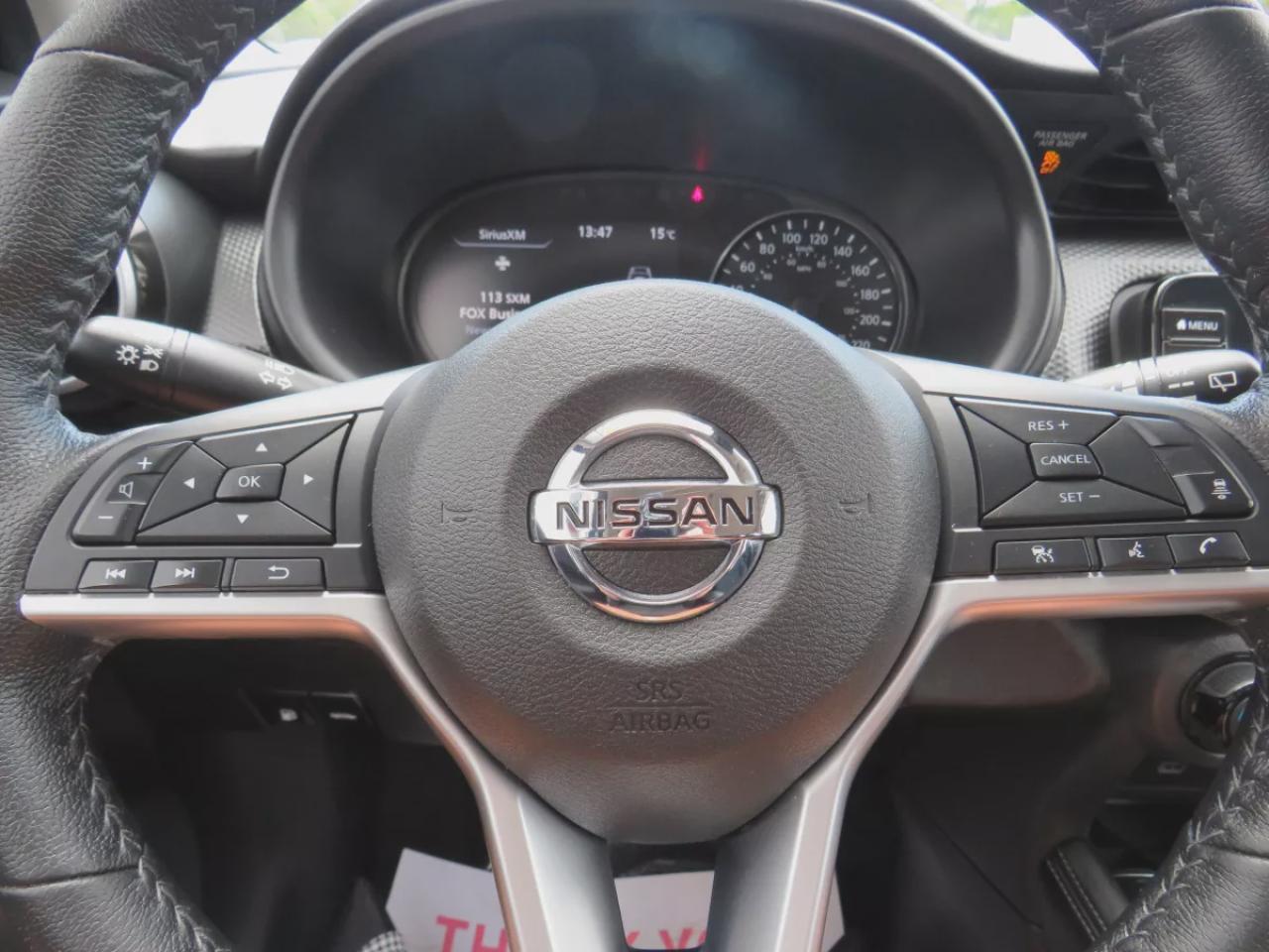 2021 Nissan Kicks SV (**SAFETY/CERTIFIED!!**VERY LOW KM!!**REMOTE START**ALLOY RIMS**HEATED SEATS**PUSH BUTTON START**HEATED STEERING WHEEL**DIGITAL TOUCHSCREEN**REVERSE CAMERA**LEATHER WRAPPED STEERING WHEEL**DIGITAL CLIMATE CONTROL**CRUISE CONTROL**BLUETOOTH**USB**) Photo