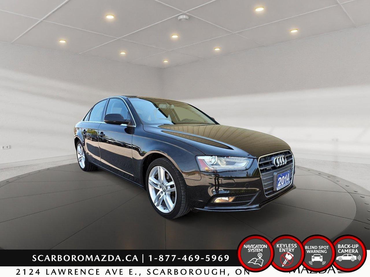 Used 2014 Audi A4 TECHNIK|CLEAN CARFAX for sale in Scarborough, ON