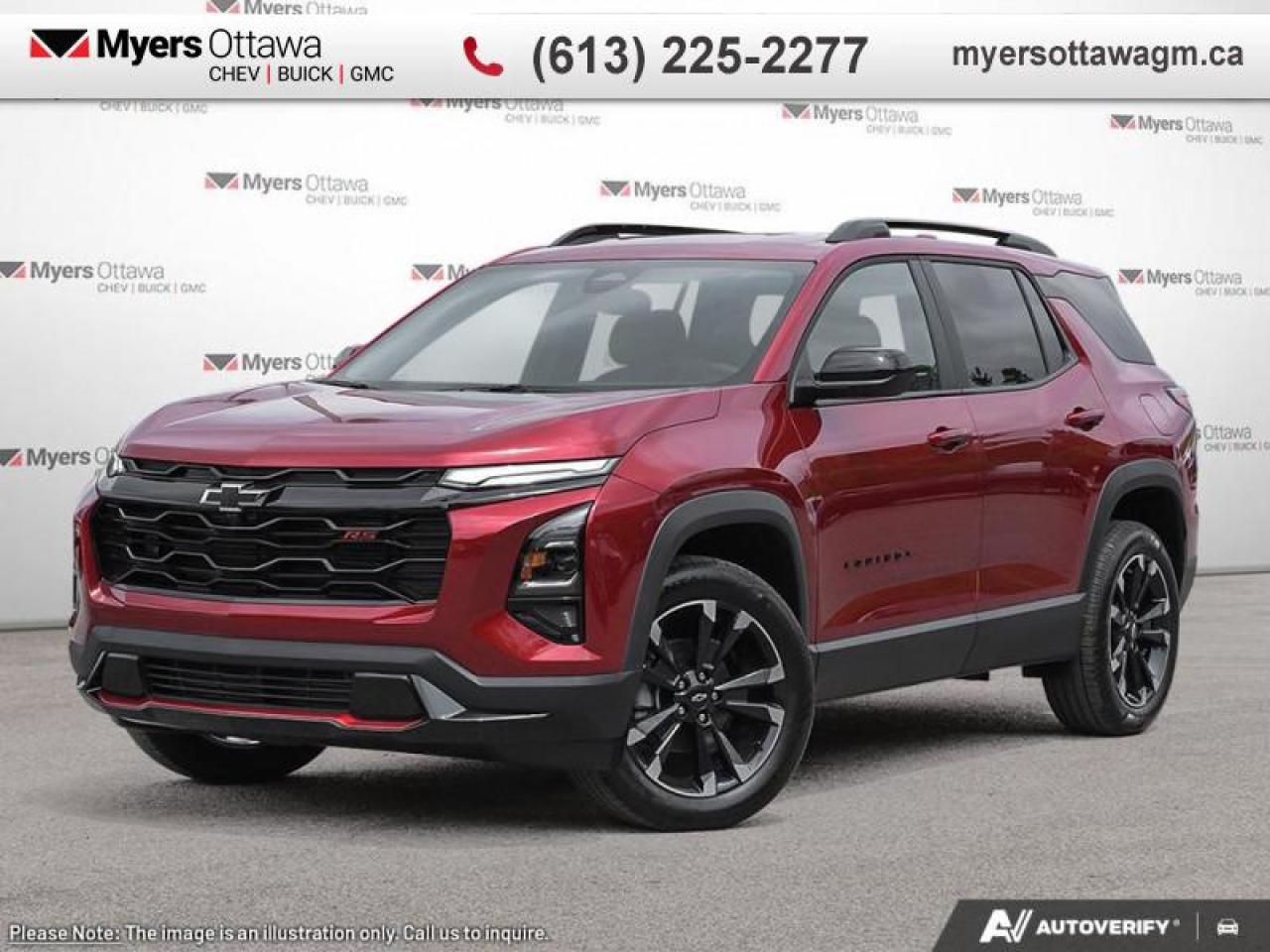New 2026 Chevrolet Equinox RS  - Sunroof for sale in Ottawa, ON
