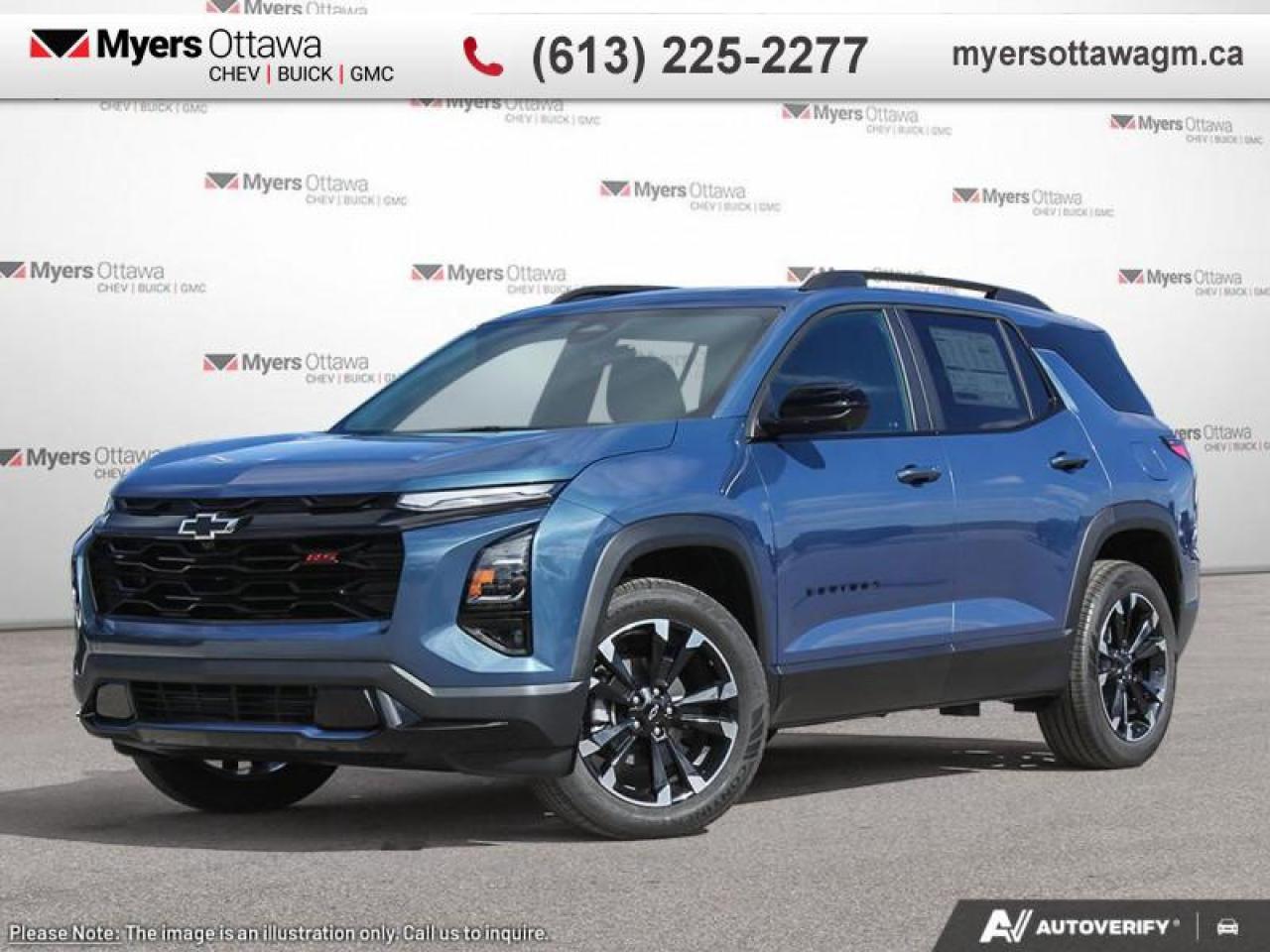 New 2026 Chevrolet Equinox RS  RS, AWD, SUNROOF, CONVENIENCE PACKAGE for sale in Ottawa, ON