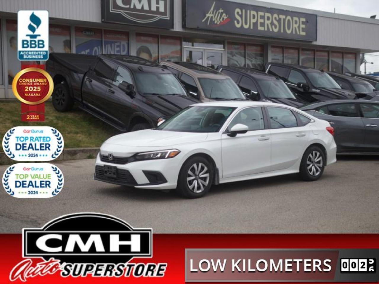 Used 2022 Honda Civic Sedan LX  **LOW KMS - 1 OWNER** for sale in St. Catharines, ON