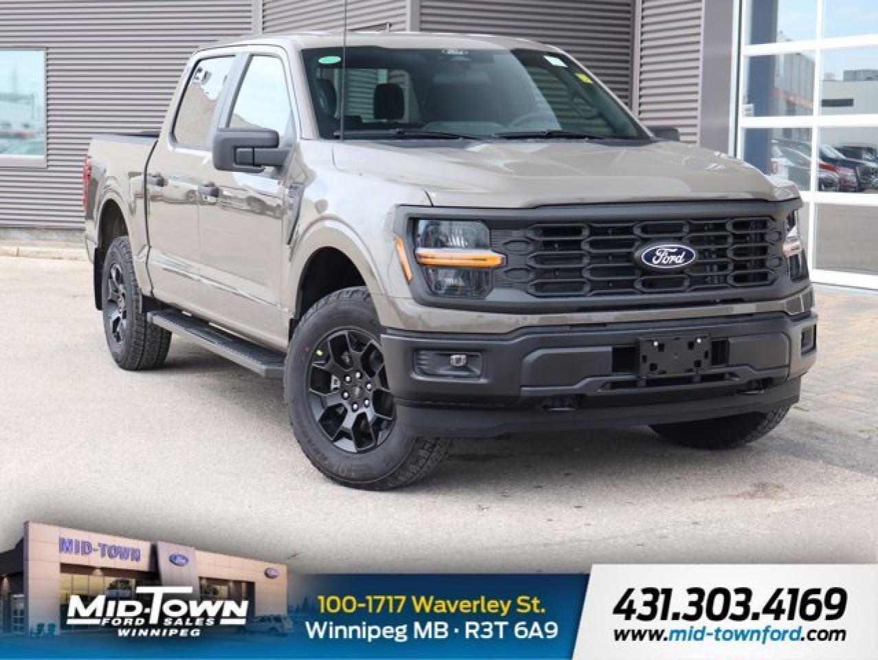 New 2025 Ford F-150 STX | Curve Control | Auto High-Beams for sale in Winnipeg, MB