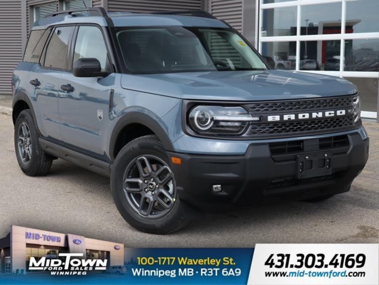 New 2025 Ford Bronco Sport Big Bend | 13.2 Touchscreen | Molle Strap System for sale in Winnipeg, MB