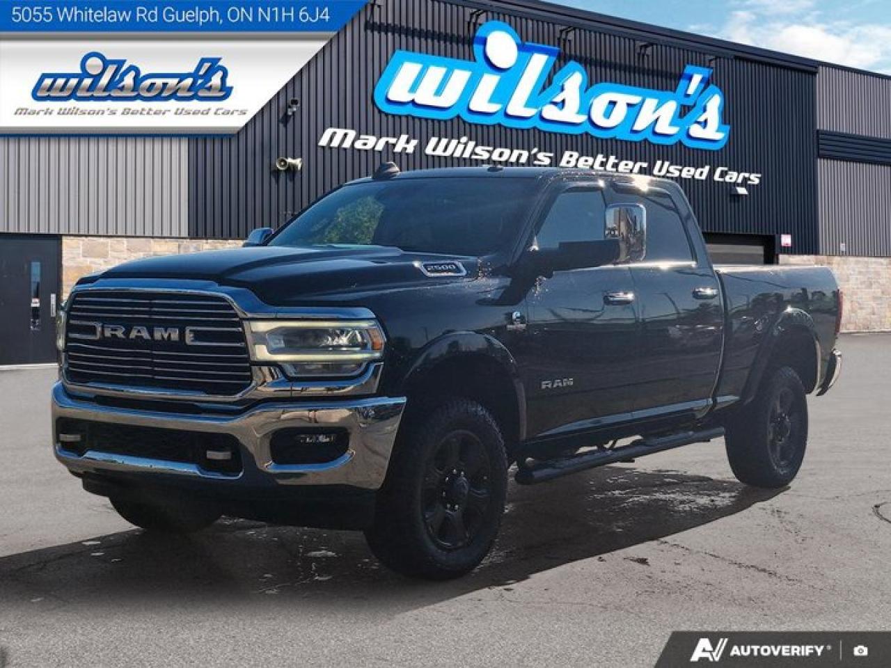 Used 2019 RAM 2500 Laramie | 6.7L Cummins Diesel | Leather | Nav | Sunroof | Cooled + Heated Seats | New Tires | for sale in Guelph, ON
