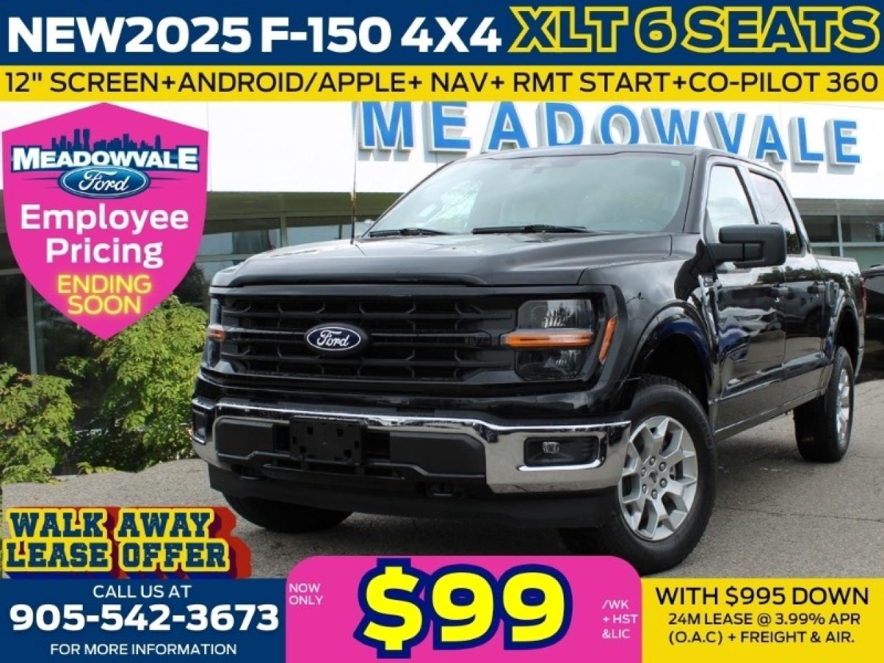 New 2025 Ford F-150 XLT for sale in Mississauga, ON