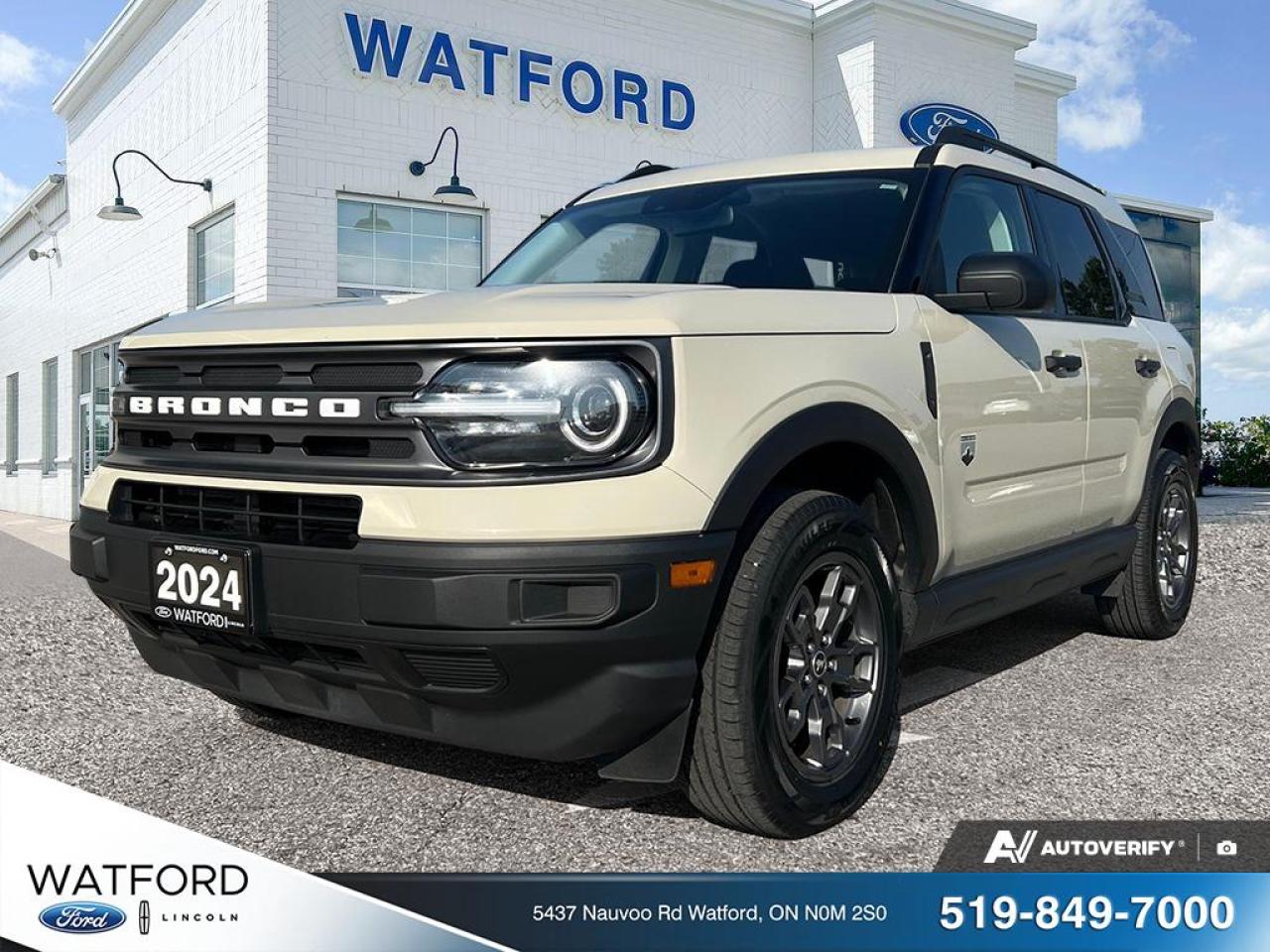 Used 2024 Ford Bronco Sport Big Bend 4x4 for sale in Watford, ON